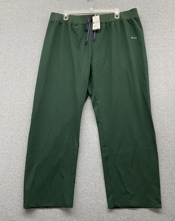 Figs Pants - Figs Tech Collection Scrub Pants Womens Livingston High Waisted Racing Green NWT